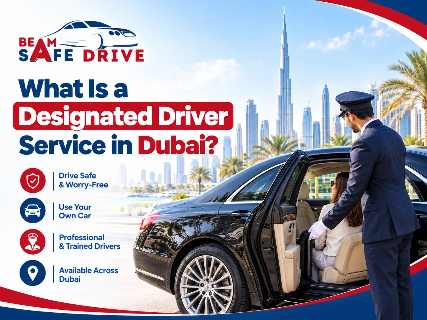 Designated driver service in Dubai with Beam Safe Driver