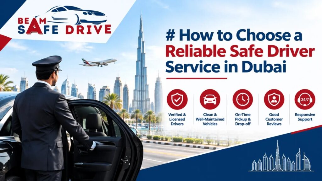 Reliable safe driver service in Dubai with Beam Safe Driver