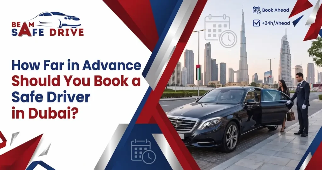 book driver in advance Dubai